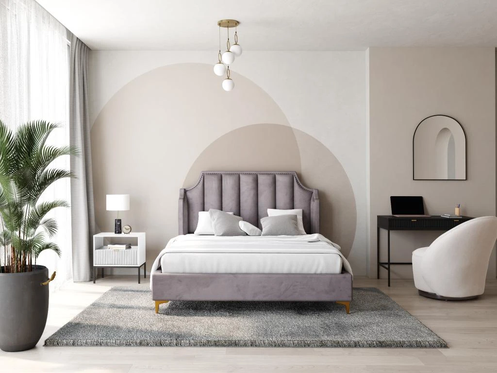 Lot De 2 Tables De Chevet 1 Tiroir Et 1 Niche - Blanc - LIOUBA De Pascal Morabito – Image 6