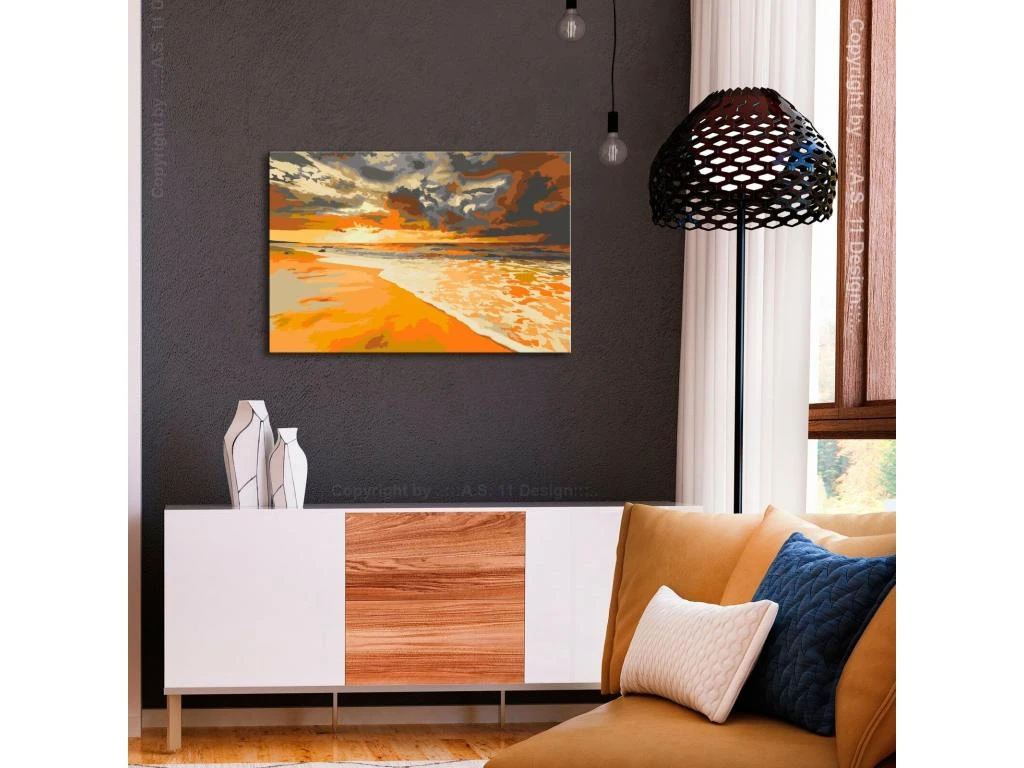 Tableau De Coloriage Plage – Image 2