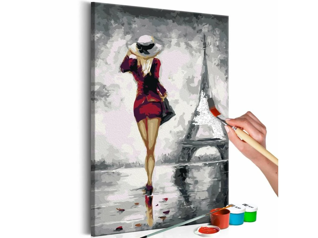 Tableau De Coloriage Parisienne