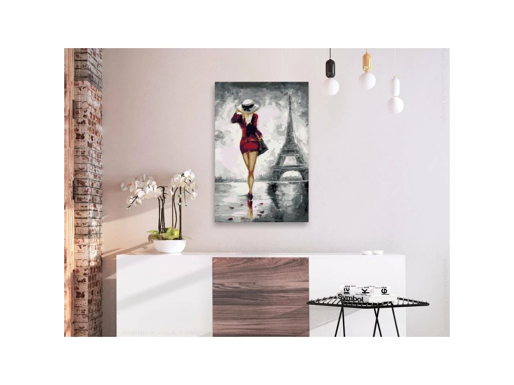 Tableau De Coloriage Parisienne – Image 2