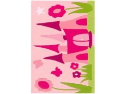 Tapis Tissé Joy 4191 Pink Castle - 90 X 150 Cm